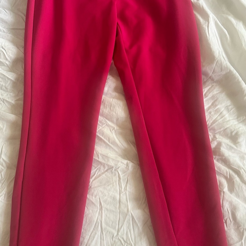 Express Extreme skinny high rise dress pants pink - Picture 3 of 13